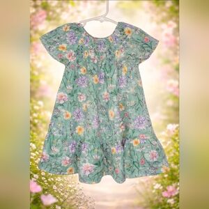 Wonder Nation Pastel Floral Dress